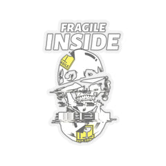 Fragile Inside - Kiss-Cut Stickers - Witty Twisters Fashions