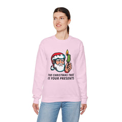 The Christmas tree is your presents - Sweatshirt - Witty Twisters Fashions
