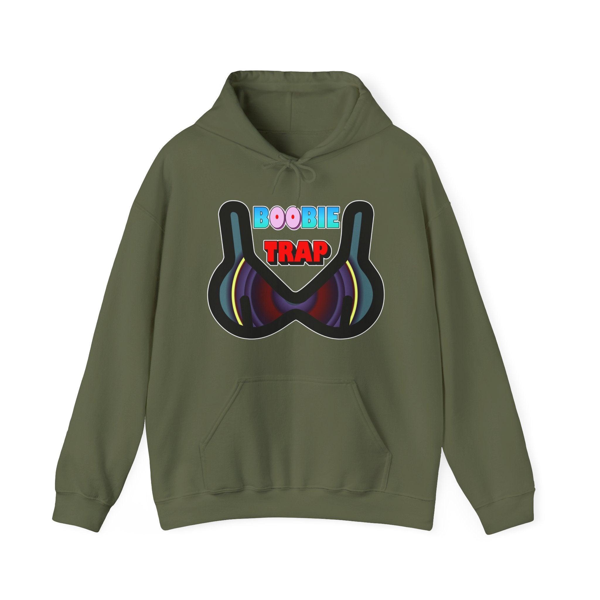 Boobie Trap - Hoodie - Witty Twisters Fashions