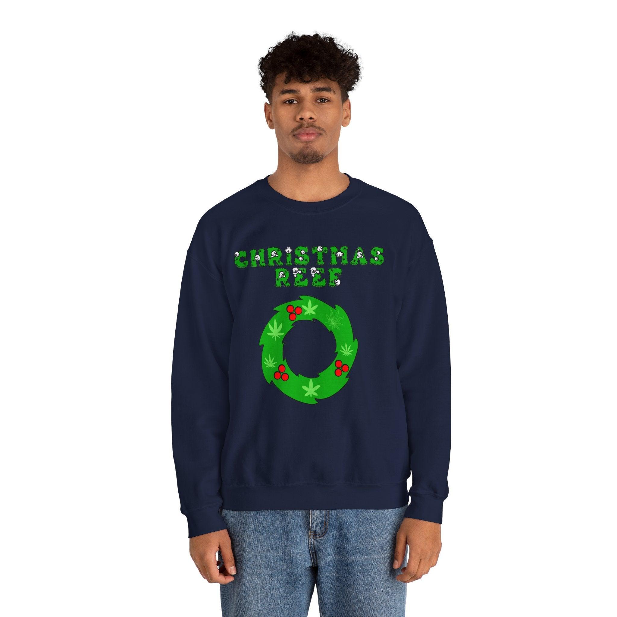 Christmas Reef - Sweatshirt - Witty Twisters Fashions