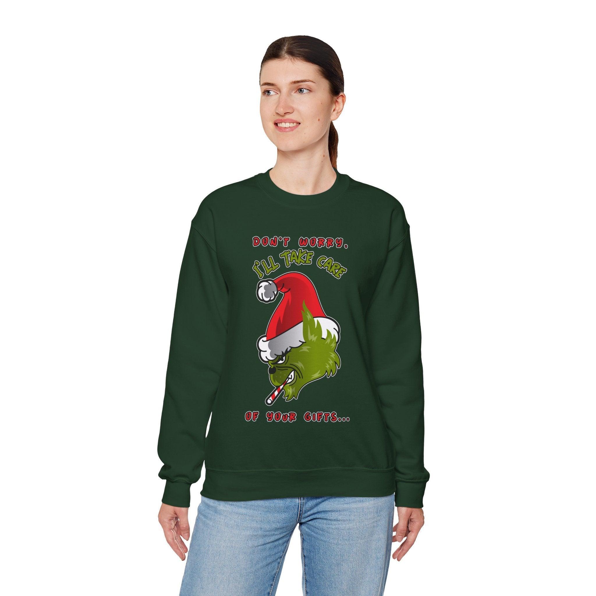 Don't worry I'll take care of your gifts - Sweatshirt - Witty Twisters Fashions
