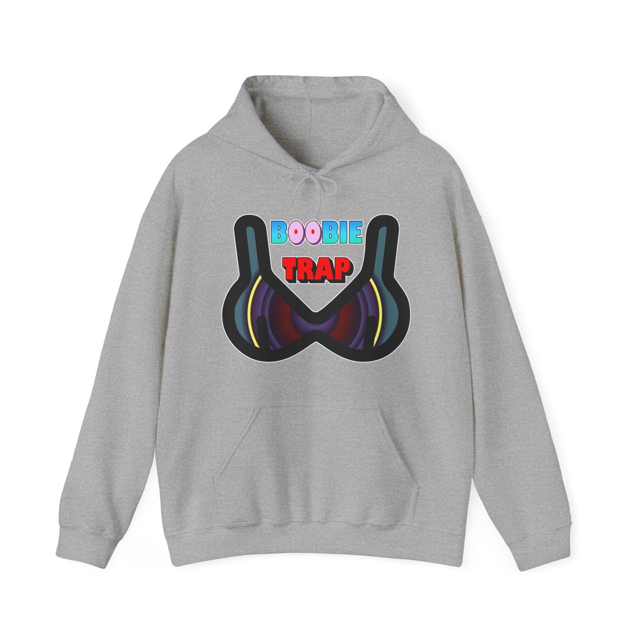 Boobie Trap - Hoodie - Witty Twisters Fashions