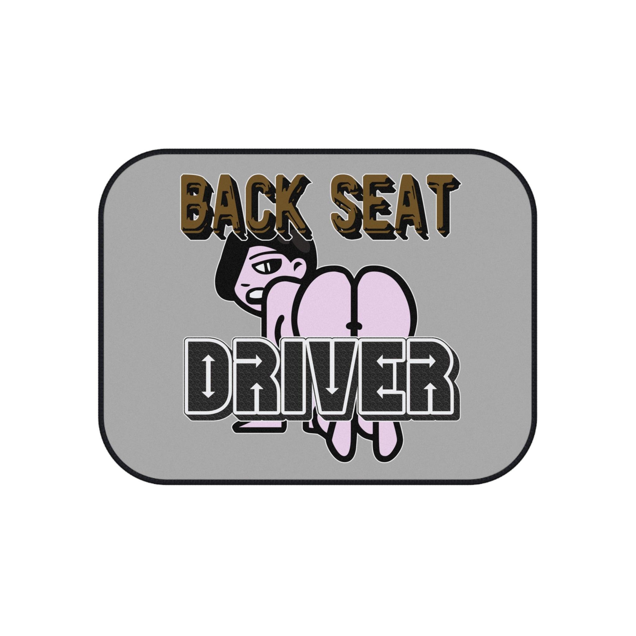 To Profile And Unnerve and Back Seat Driver - Car Floor Mats Set of 4 - Witty Twisters Fashions