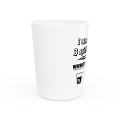 I was visited by 3 spirits last night Whiskey Rum and Tequila - Shot Glass - Witty Twisters Fashions