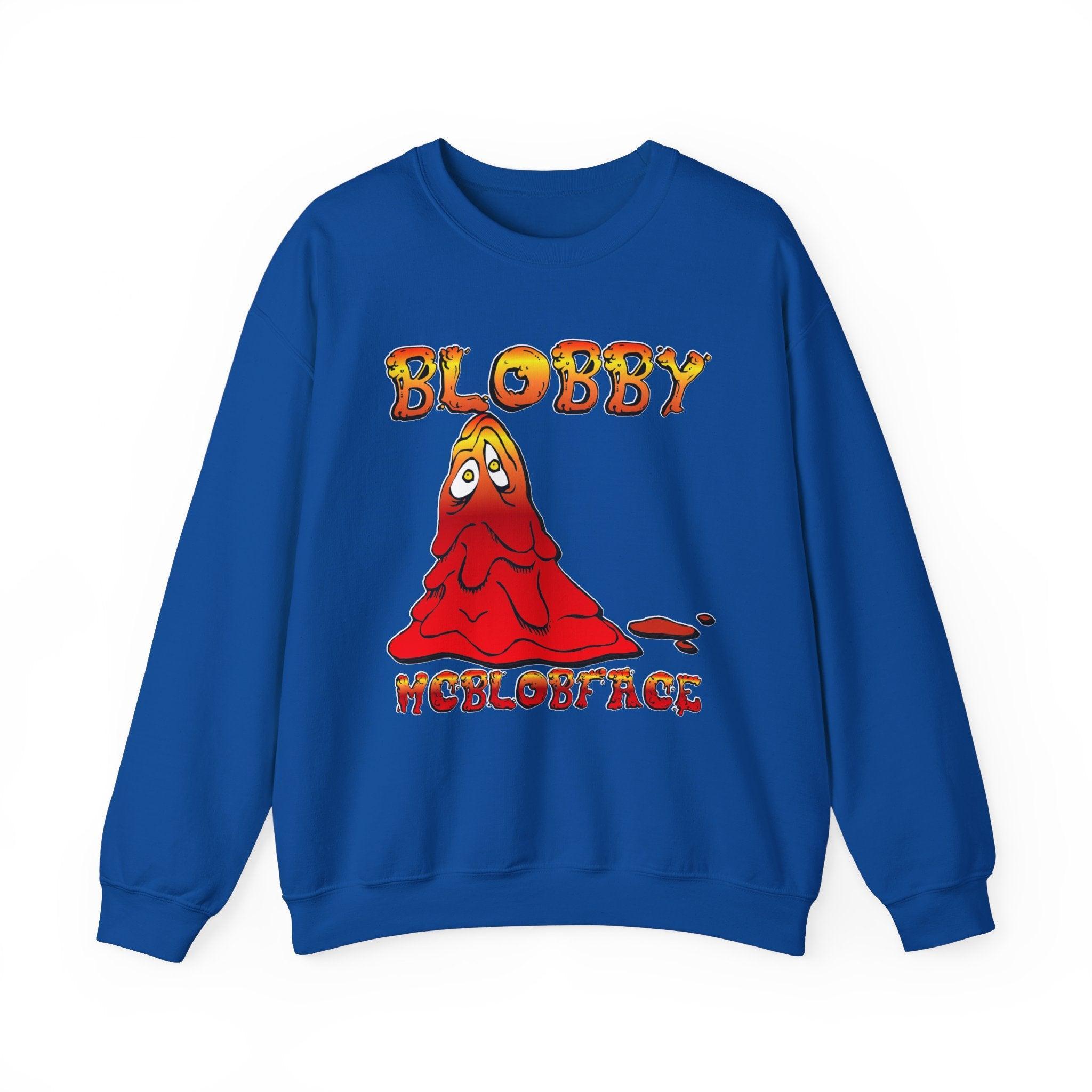 Blobby McBlobface - Sweatshirt - Witty Twisters Fashions