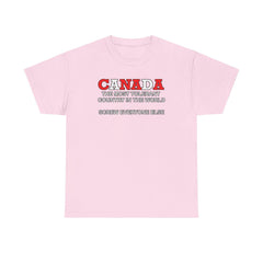 Canada The Most Tolerant Country In The World Screw Everyone Else - T-Shirt - Witty Twisters Fashions