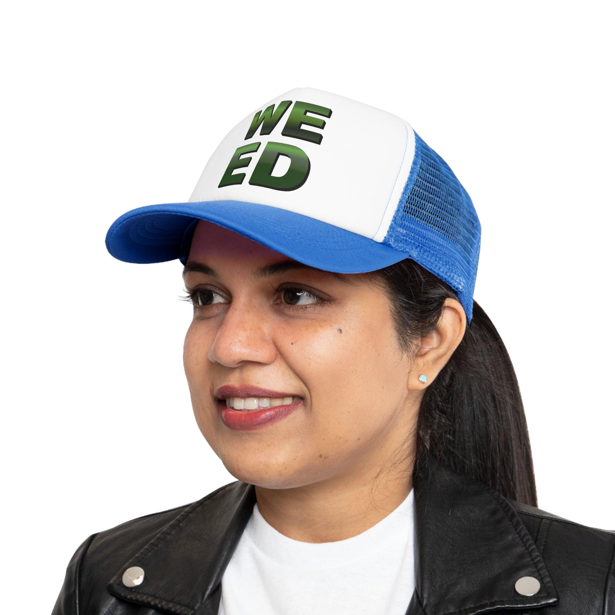 Weed - Mesh Trucker Hat - Witty Twisters Fashions