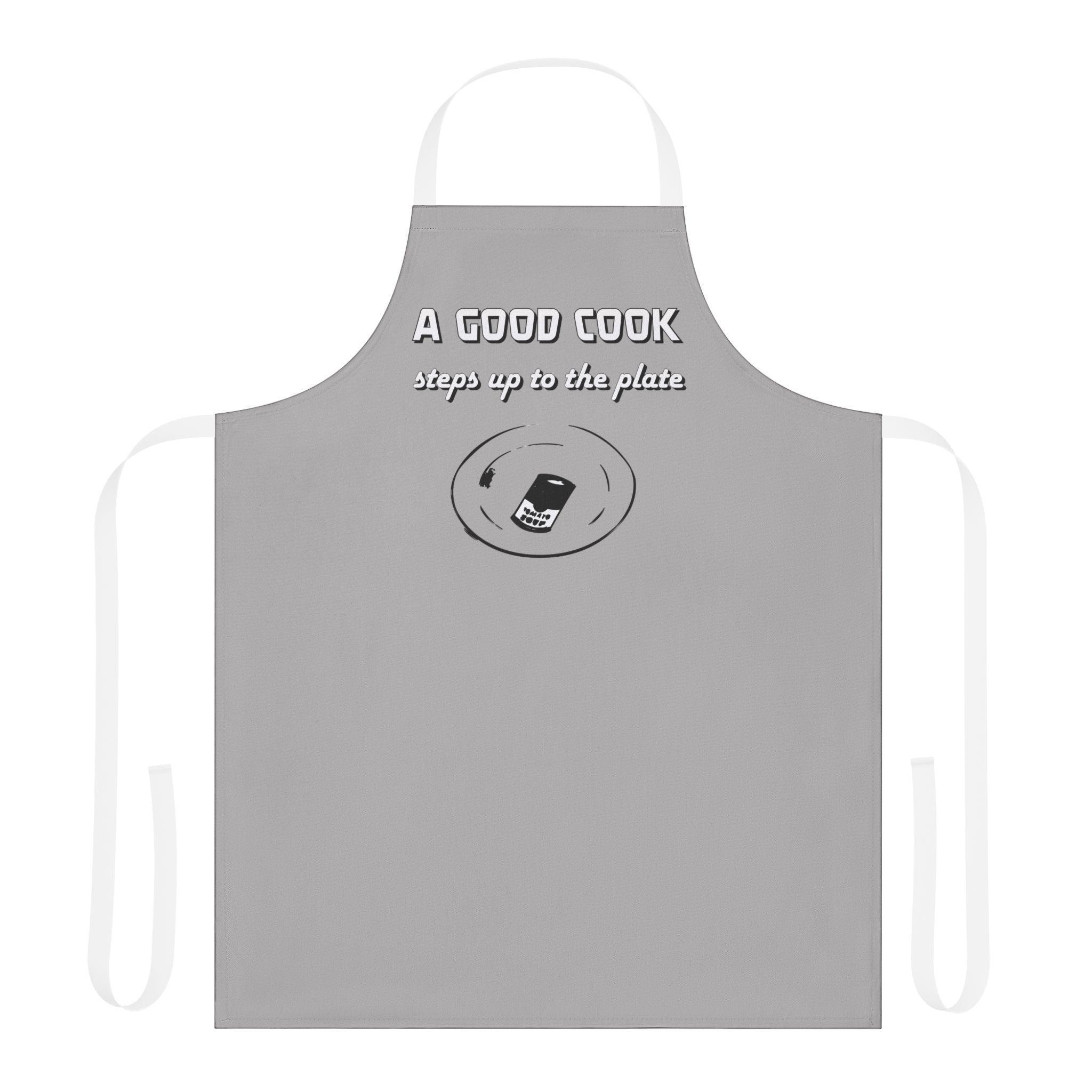 A good cook steps up to the plate - Cooking Apron - Witty Twisters Fashions
