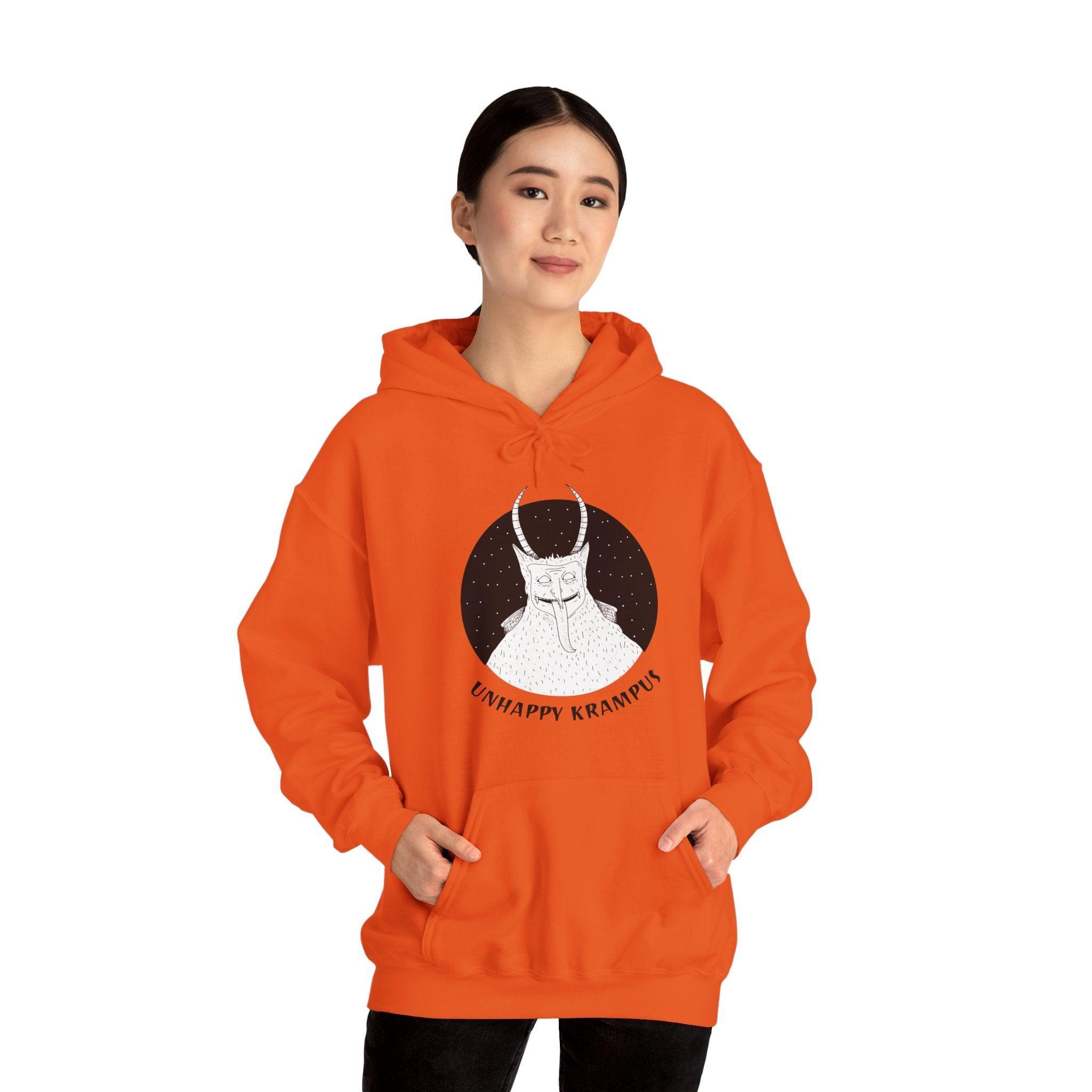 Unhappy Krampus - Hoodie - Witty Twisters Fashions