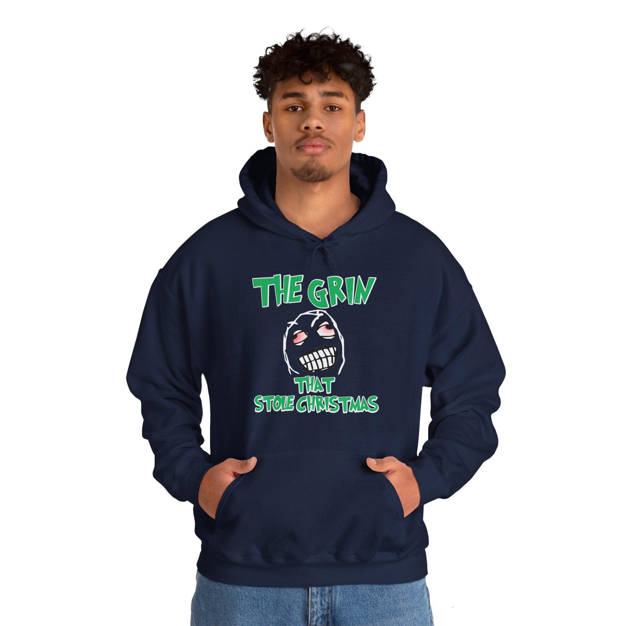 The Grin That Stole Christmas - Hoodie - Witty Twisters Fashions