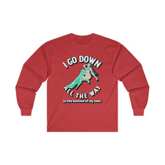 I Go Down All The Way To The Bottom Of My Toes - Long-Sleeve Tee - Witty Twisters Fashions