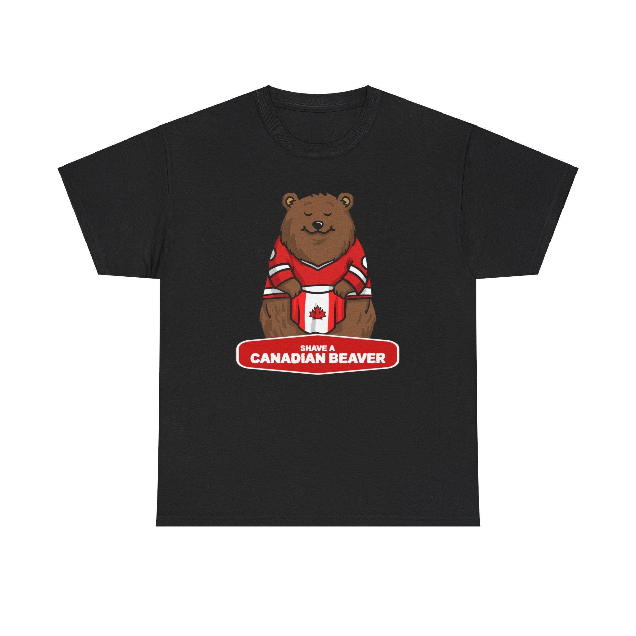 Shave a Canadian Beaver - Animal T-Shirt - Witty Twisters Fashions