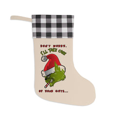 Don't worry I'll take care of your gifts - Christmas Stocking - Witty Twisters Fashions