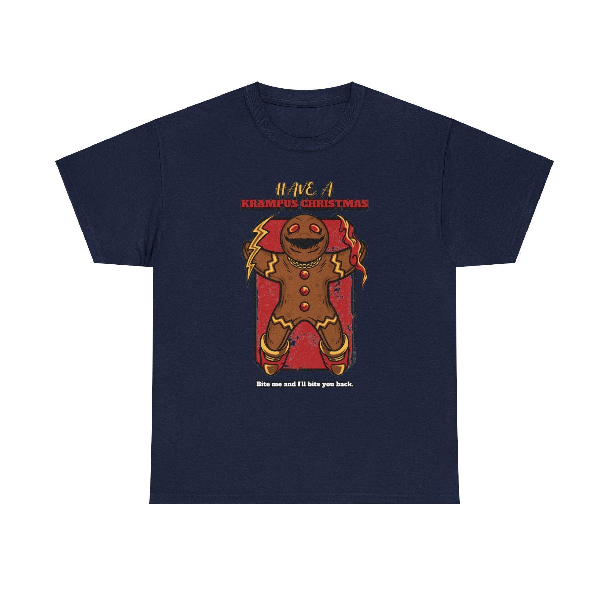 Have a Krampus Christmas Bite me and I'll bite you back. - T-Shirt - Witty Twisters Fashions