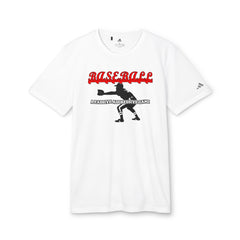 Baseball A passive aggressive game - adidas® Unisex Sport T-shirt - Witty Twisters Fashions