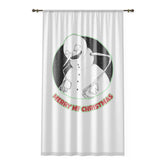 Merry MF Christmas - Window Curtains - Witty Twisters Fashions