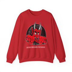 Better the devil you know Xmas time - Sweatshirt - Witty Twisters Fashions