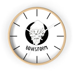 Bonestorm - Wall Clock - Witty Twisters Fashions