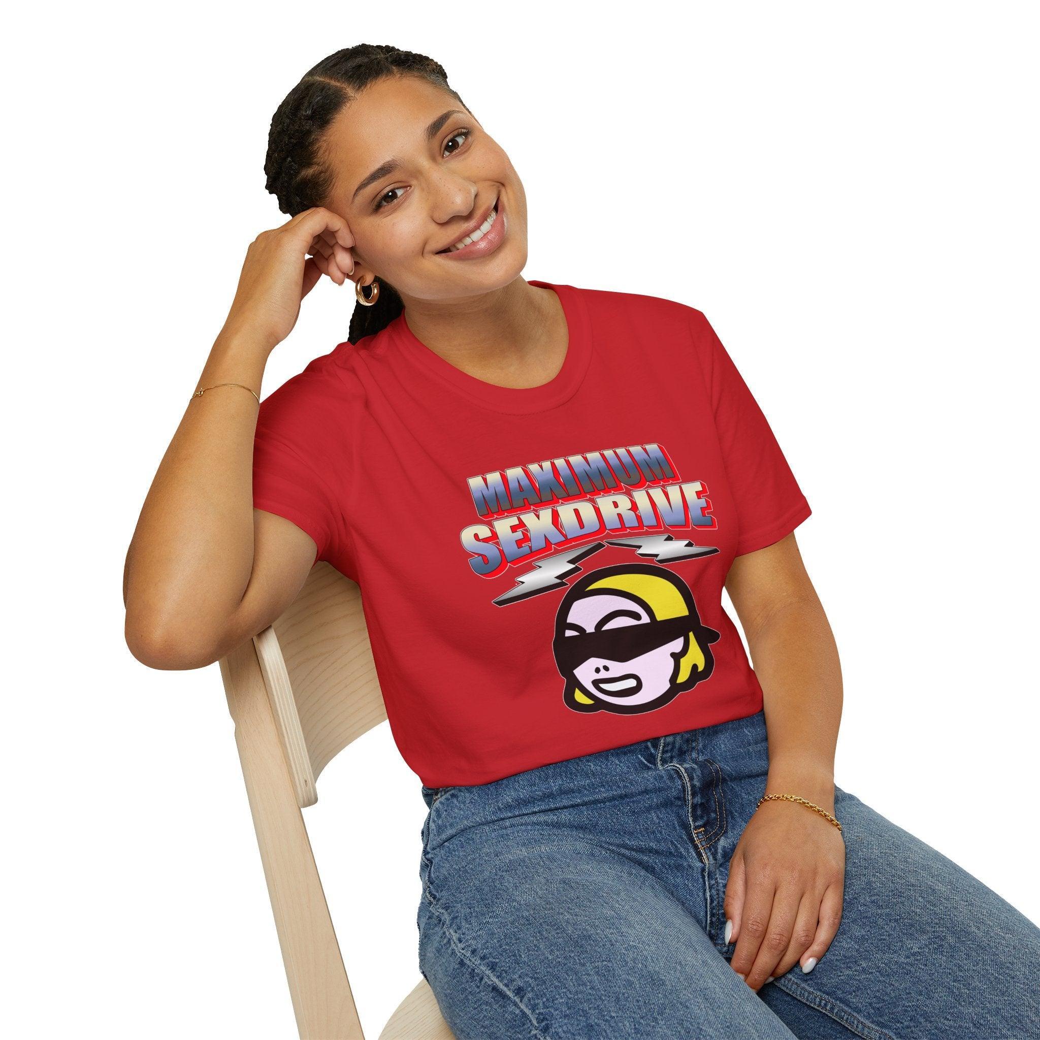 Maximum Sexdrive - Softstyle T-Shirt - Witty Twisters Fashions