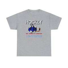 Hockey Was Invented By Canadians so we could be rude and violent to other people - T-Shirt - Witty Twisters Fashions