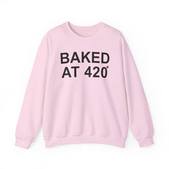 Baked At 420 - Sweatshirt - Witty Twisters Fashions