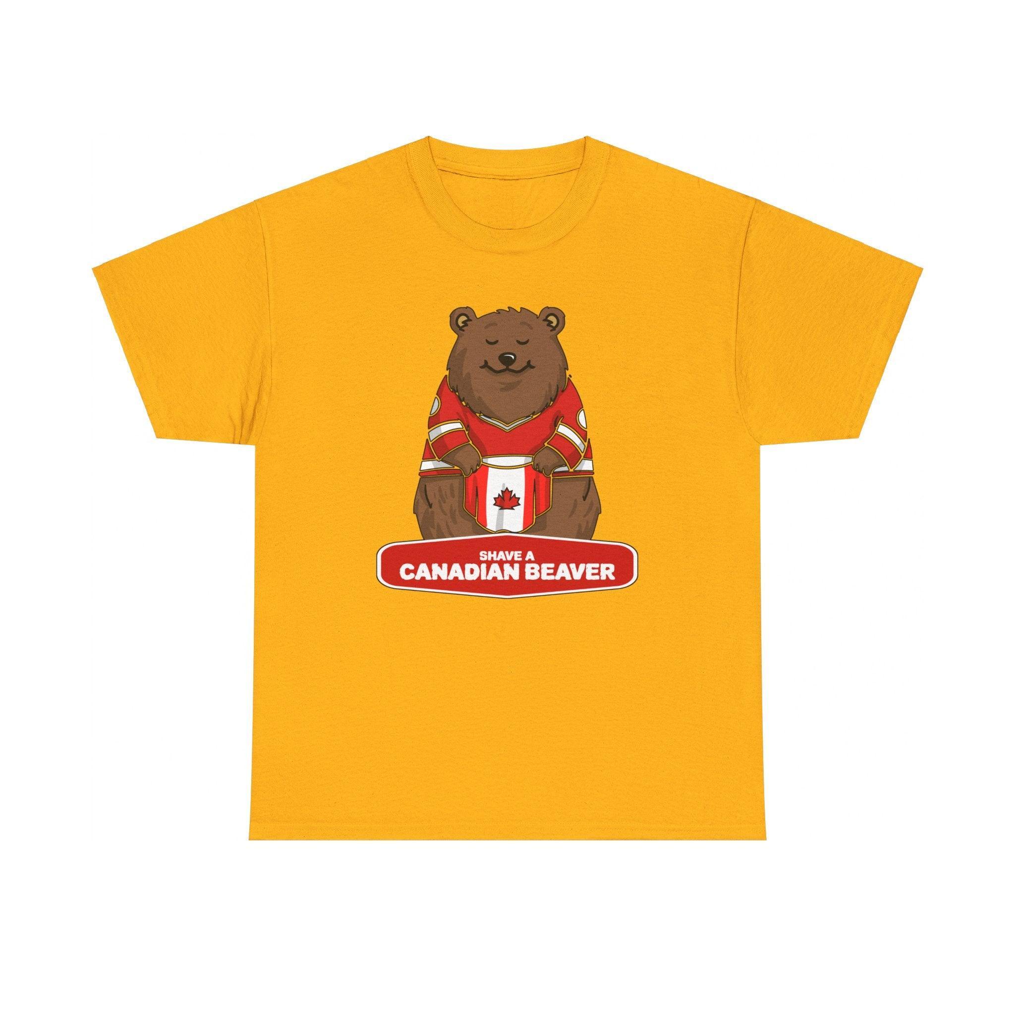 Shave a Canadian Beaver - Animal T-Shirt - Witty Twisters Fashions