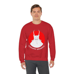 Unhappy Krampus - Sweatshirt - Witty Twisters Fashions