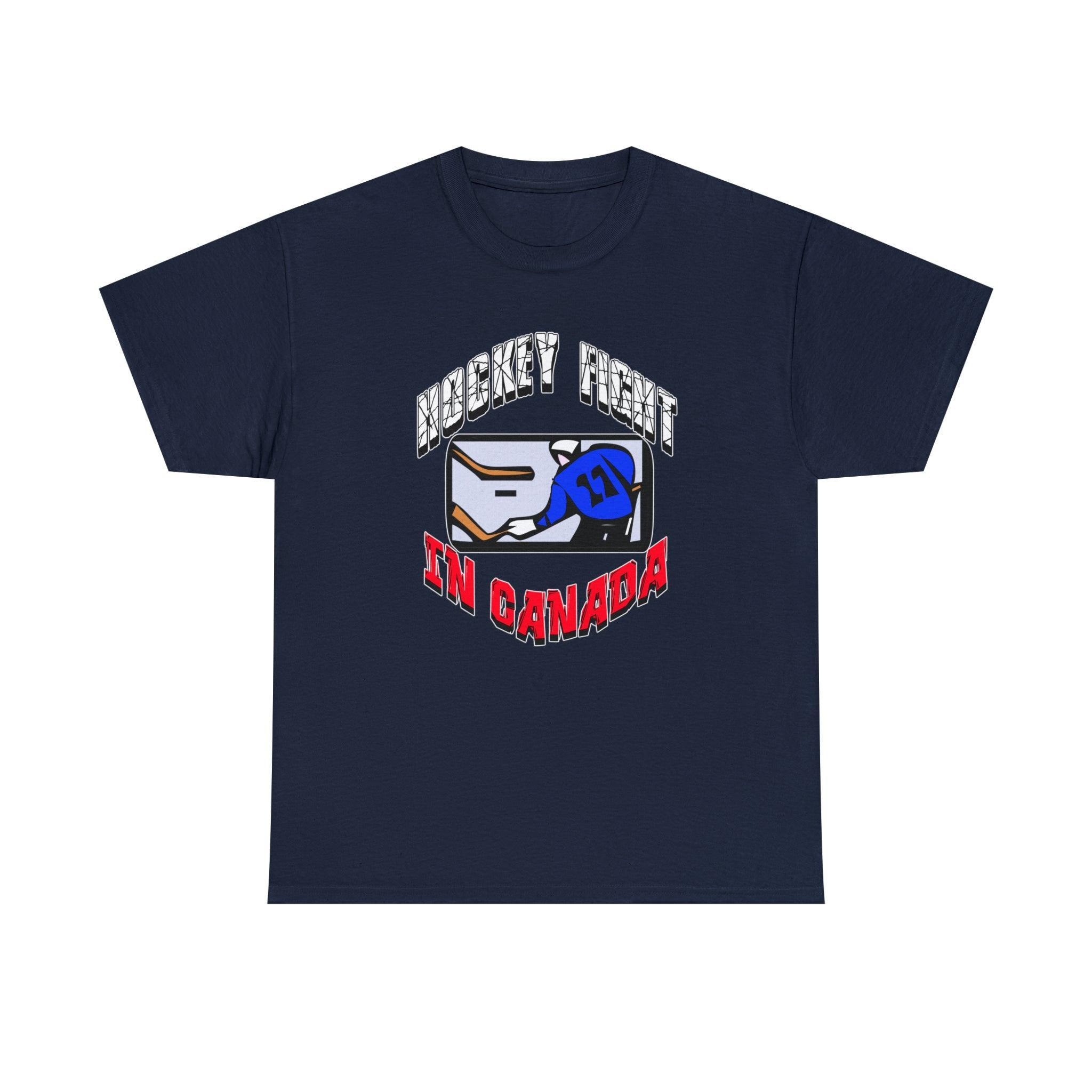 Hockey Fight In Canada - T-Shirt - Witty Twisters Fashions