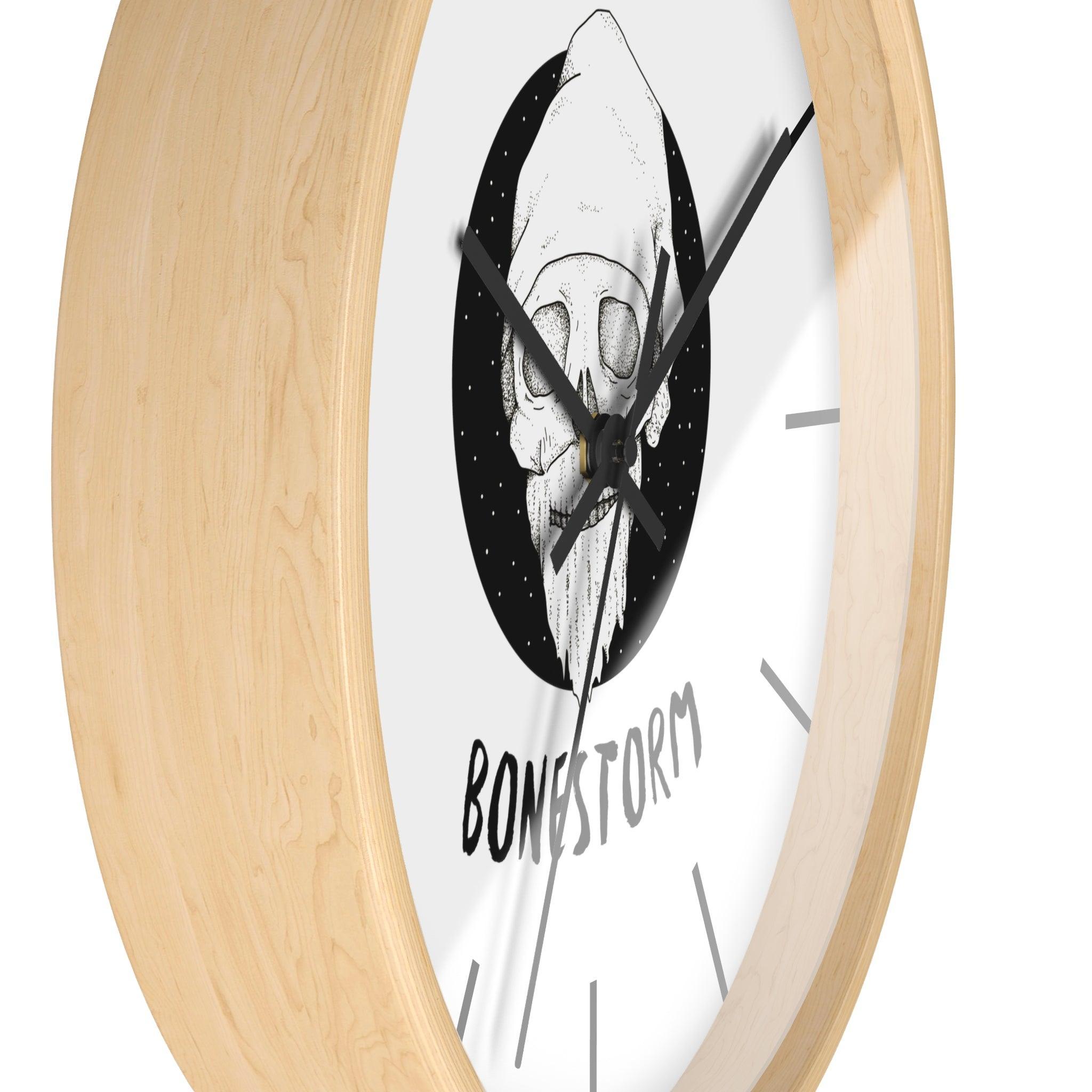 Bonestorm - Wall Clock - Witty Twisters Fashions
