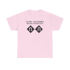 Easily accessible rear entrance - T-Shirt - Witty Twisters Fashions