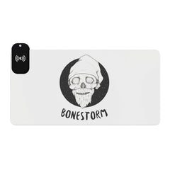 Bonestorm - LED Gaming Mouse Pad with wireless charging - Witty Twisters Fashions