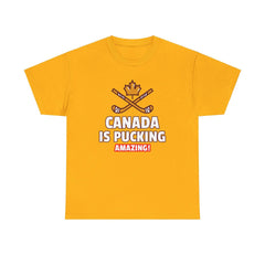 Canada Is Pucking Amazing! - T-Shirt - Witty Twisters Fashions