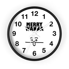 Merry Wanna - Wall Clock - Witty Twisters Fashions