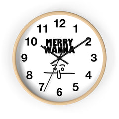 Merry Wanna - Wall Clock - Witty Twisters Fashions