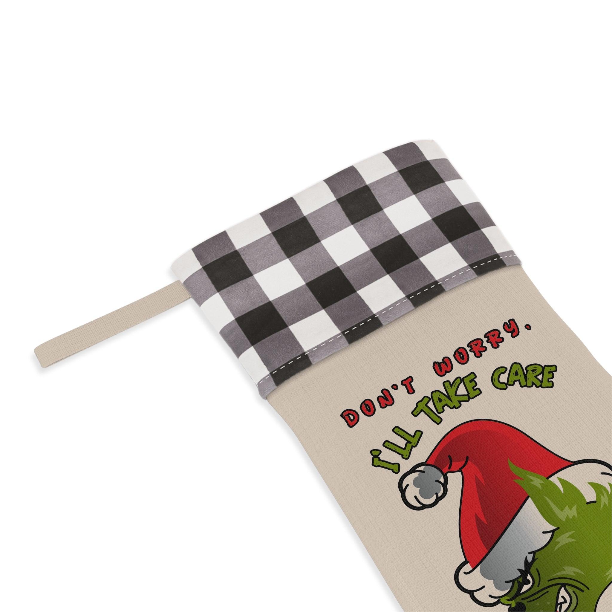 Don't worry I'll take care of your gifts - Christmas Stocking - Witty Twisters Fashions