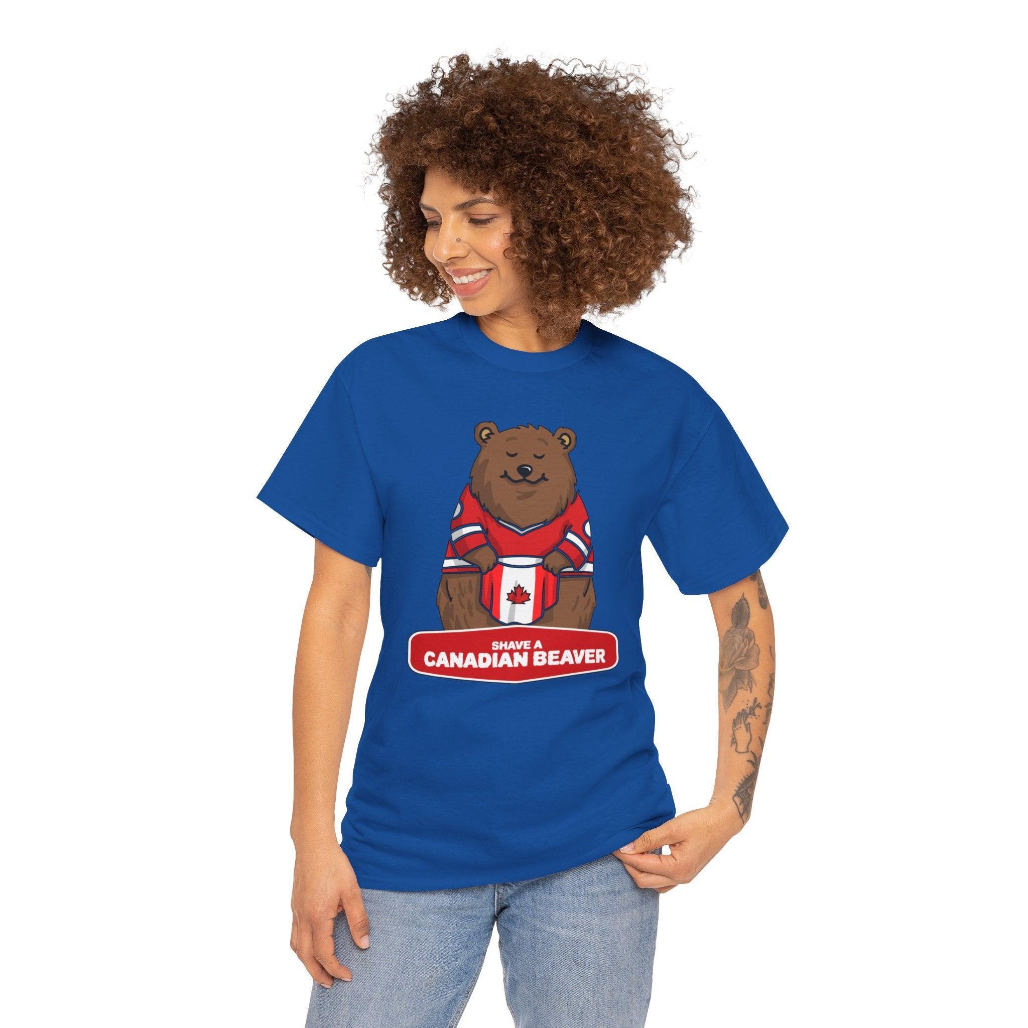 Shave a Canadian Beaver - Animal T-Shirt - Witty Twisters Fashions