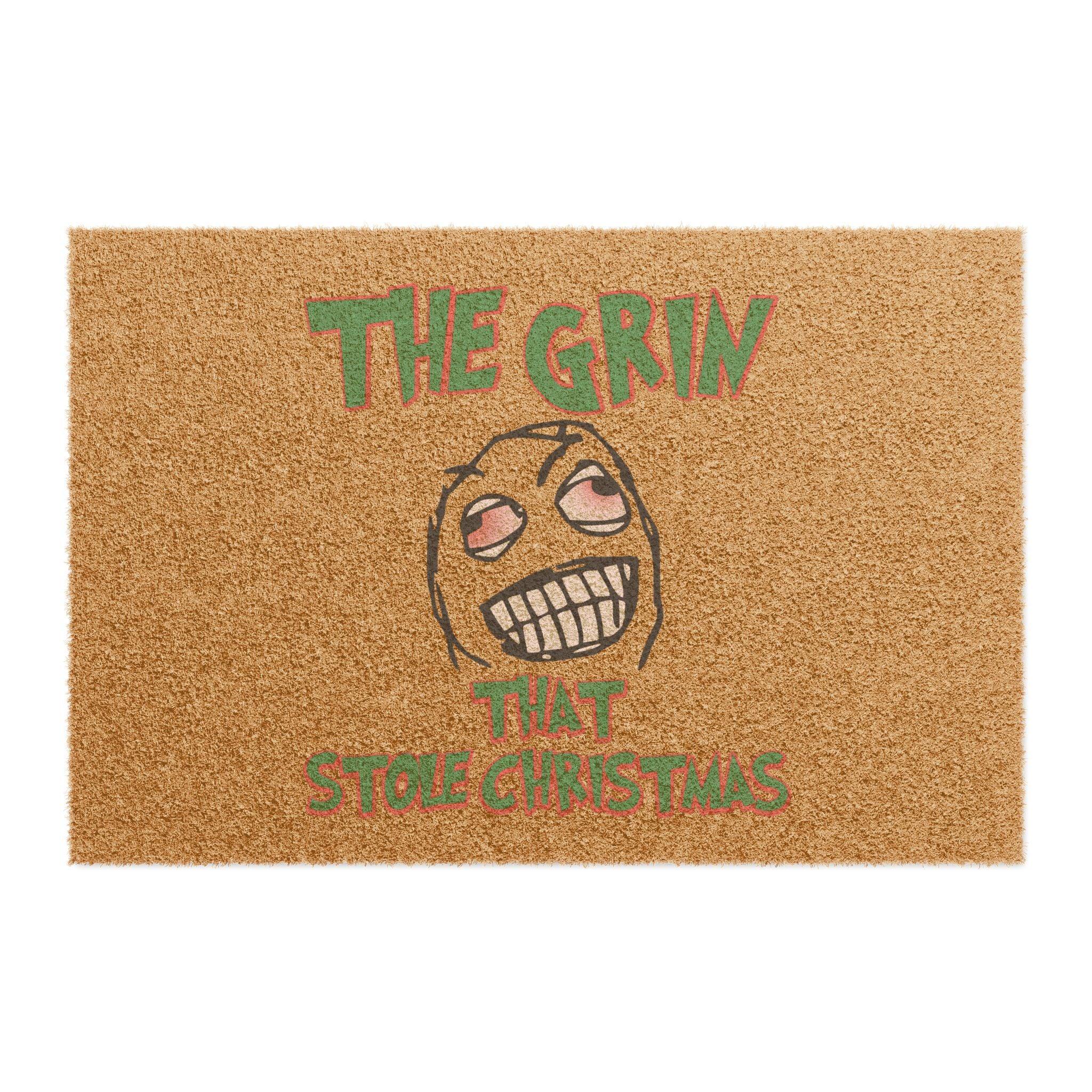The Grin That Stole Christmas - Doormat - Witty Twisters Fashions