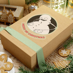 Merry MF Christmas - Kiss-Cut Stickers - Witty Twisters Fashions