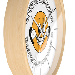 4 out of 5 dentists want to kick your teeth in - Wall Clock - Witty Twisters Fashions