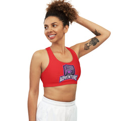 Miss Adventure - Seamless Sports Bra - Witty Twisters Fashions