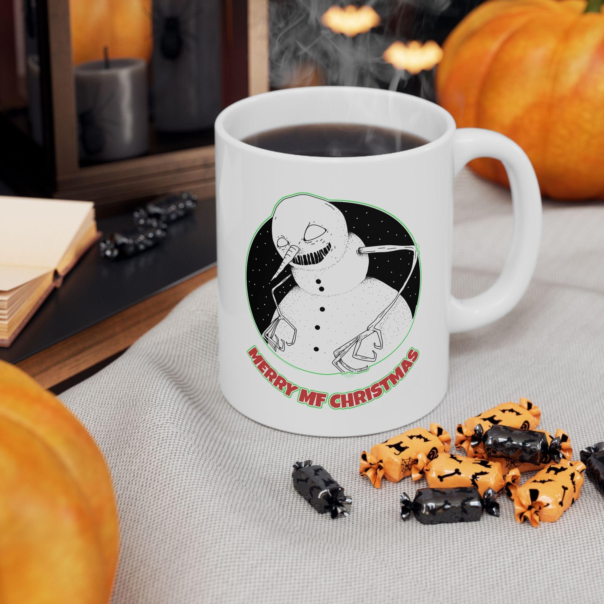 Merry MF Christmas - Ceramic Coffee Mug 11oz, 15oz - Witty Twisters Fashions