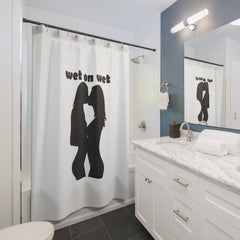Wet On Wet - Shower Curtains - Witty Twisters Fashions
