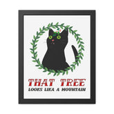 That Tree Looks Like A Mountain - Framed Poster - Witty Twisters Fashions