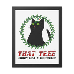 That Tree Looks Like A Mountain - Framed Poster - Witty Twisters Fashions