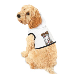Dogs On Logs - Pet Hoodie - Witty Twisters Fashions