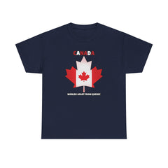 Canada Worlds apart from Quebec - T-shirt - Witty Twisters Fashions