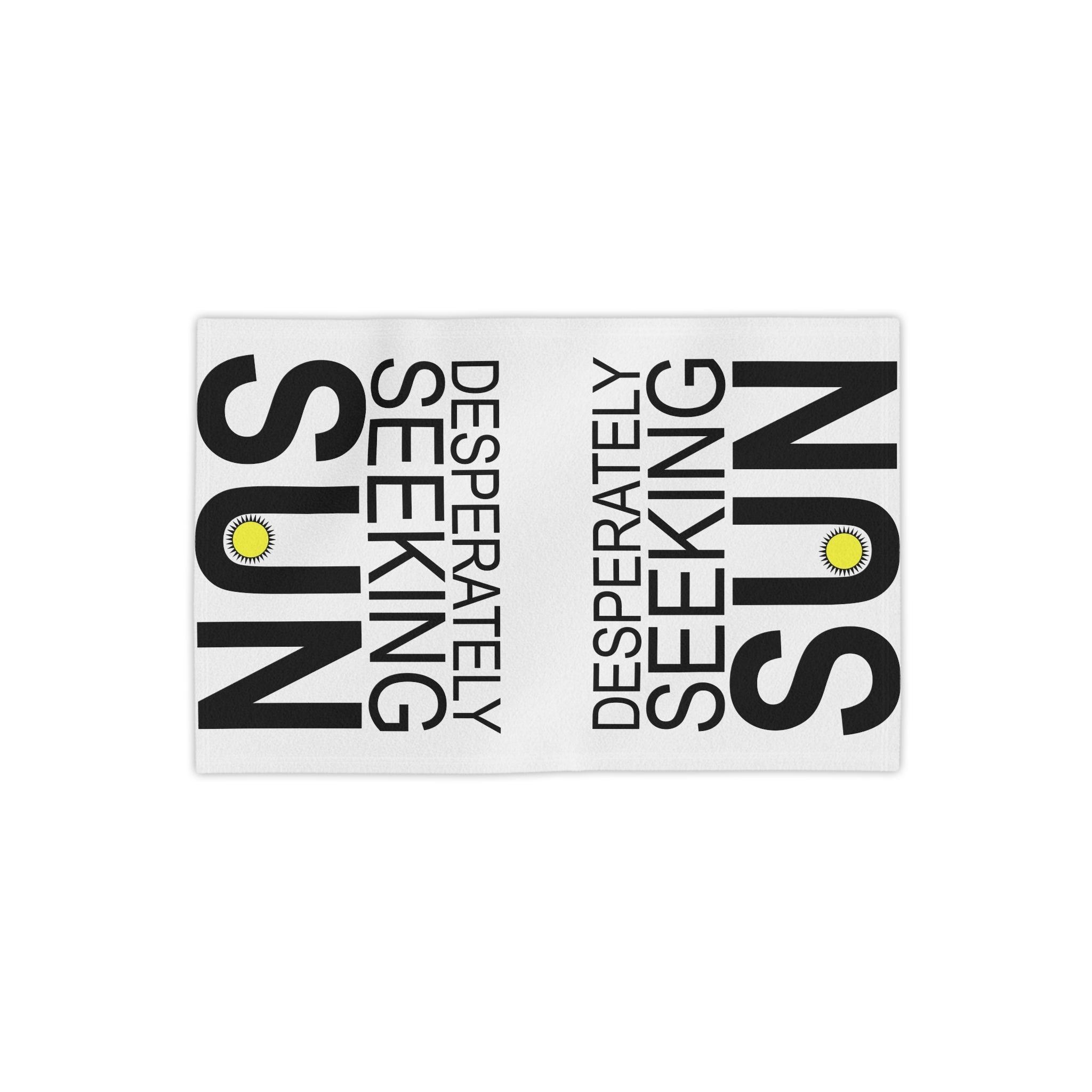 Desperately Seeking Sun - Beach Towels - Witty Twisters Fashions