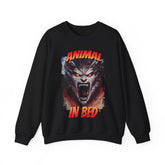 Animal In Bed - Sweatshirt - Witty Twisters Fashions