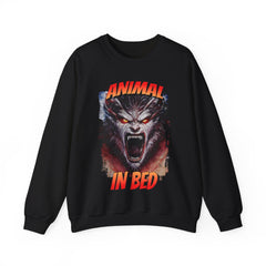 Animal In Bed - Sweatshirt - Witty Twisters Fashions