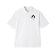Unhappy Krampus - Men's Piqué Polo Shirt - Witty Twisters Fashions